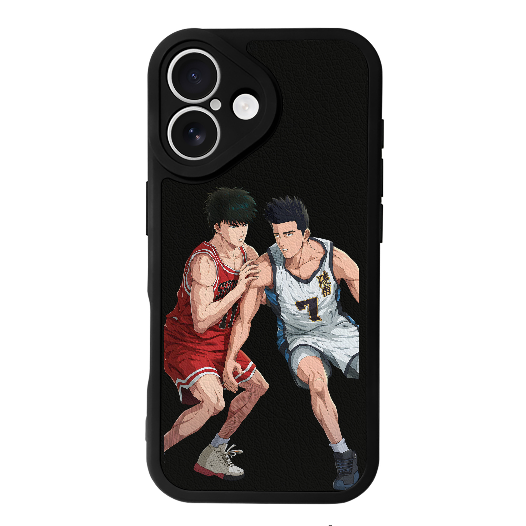 （画像用） SLAM DUNK／スラムダンク 【iPhone 16シリーズ対応】シリコンスマホケース（レザー調） 材質：シリコン